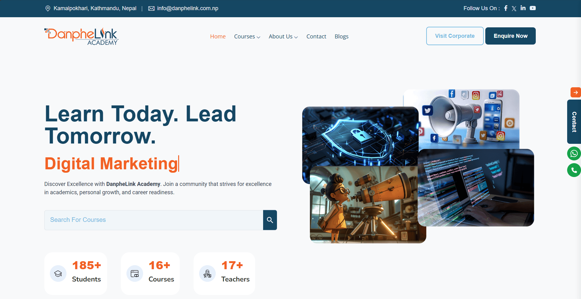 DanpheLink Academy — E-Learning