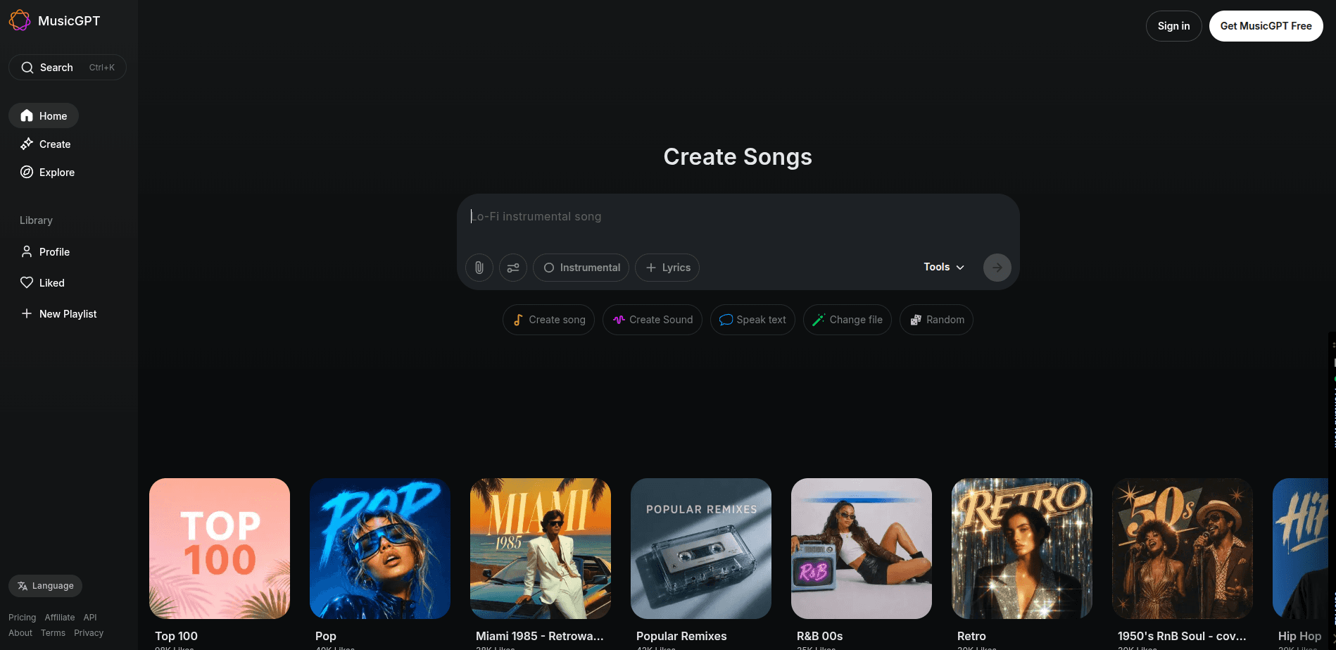 MusicGPT — AI Music Platform